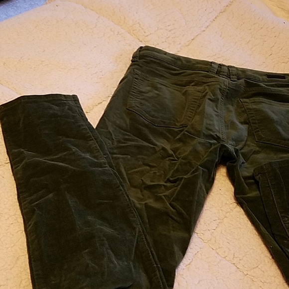 Kut from the Kloth MOSS Green courduroy jeans - Picture 7 of 8